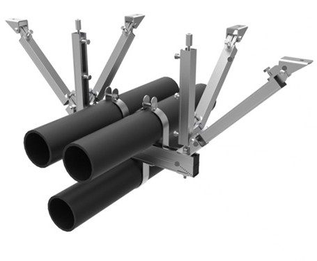 综合管道双向刚性抗震支吊架