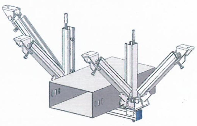 矩形桥架双向刚性吊架(图1)